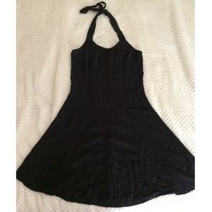 My Choice Black midi dress